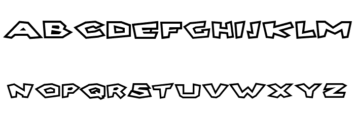 King Kikapu Font LOWERCASE