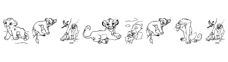 King Lion  नि: शुल्क फ़ॉन्ट्स डाउनलोड