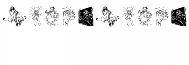 King Lion Font OTHER CHARS