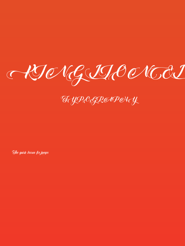 King Lionel - Personal Use Poster