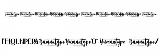 King Lounpera Solid Font OTHER CHARS