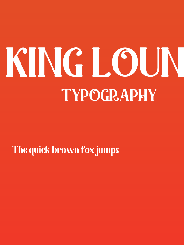 King Lounpera Solid Poster