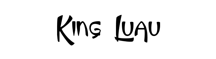 King Luau Font