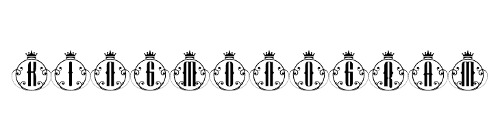 King Monogram  免费字体下载