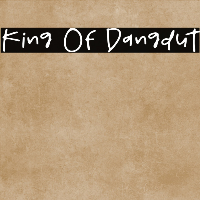 King Of Dangdut Example 3