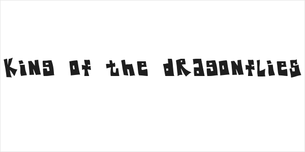 King Of The Dragonflies Logo