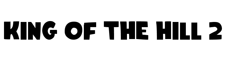 King Of The Hill 2 फ़ॉन्ट