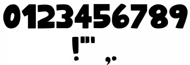 King Of The Hill 2 Font OTHER CHARS