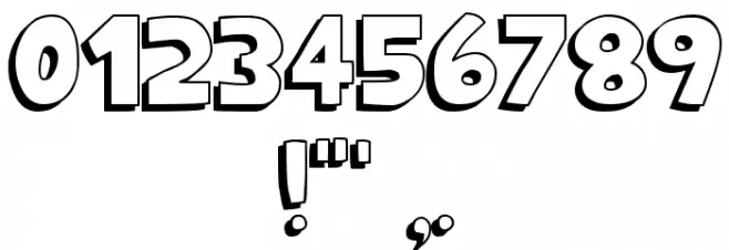 King Of The Hill Font OTHER CHARS