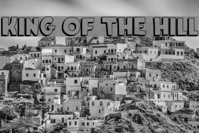 King Of The Hill Font examples