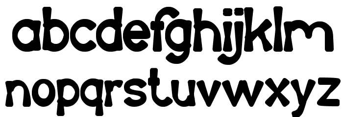 King Of The World Font LOWERCASE
