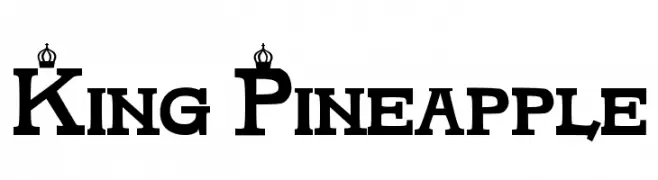King Pineapple  Fuentes Gratis Descargar