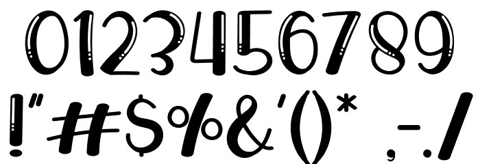 King Rabbit Font OTHER CHARS
