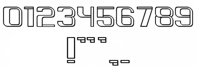 King Regular Font OTHER CHARS