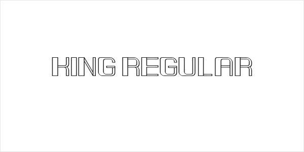 King Regular Logo