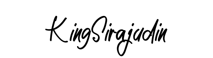 King Sirajudin  Descarca Fonturi Gratis