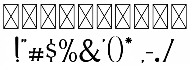 King Victory Demo Font OTHER CHARS