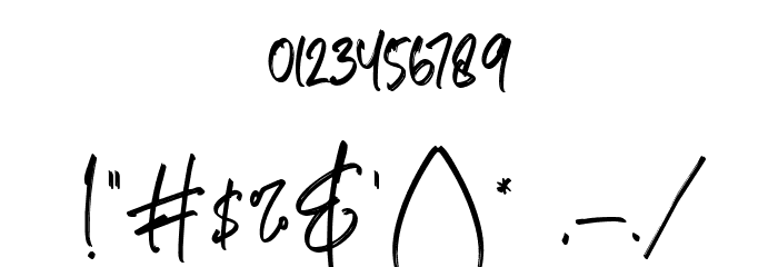 King Waller Font OTHER CHARS