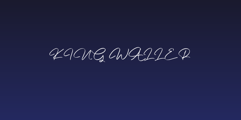 King Waller Social Header