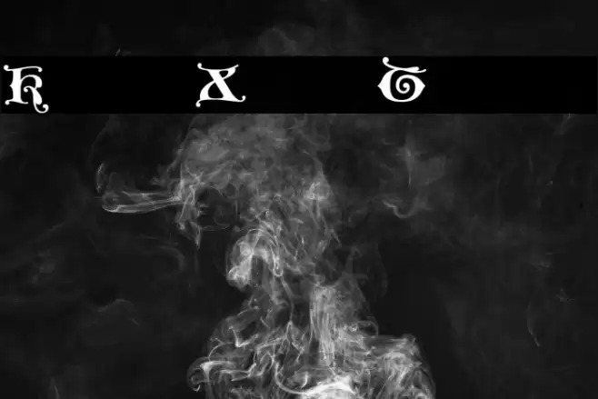 King Xmas Trial Font examples