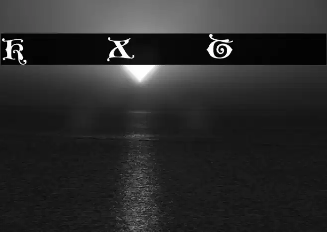 King Xmas Trial Font examples