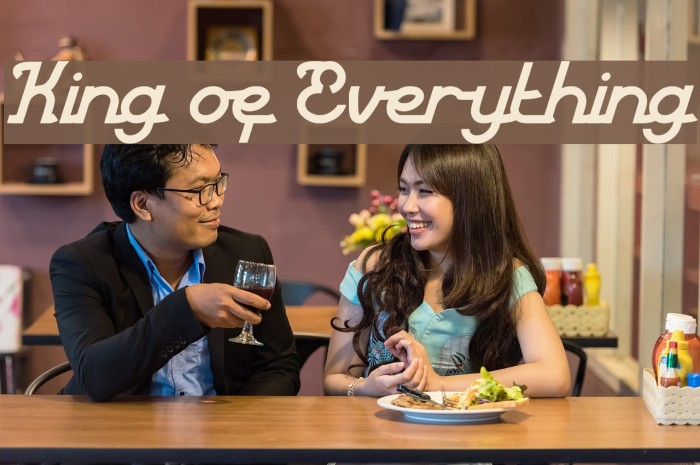 King of Everything Example 1