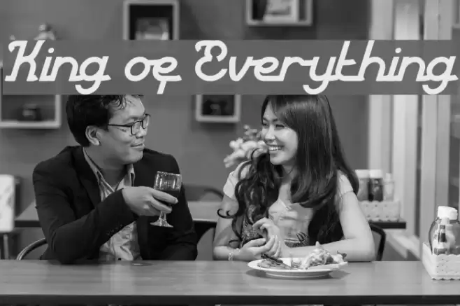 King of Everything Font examples