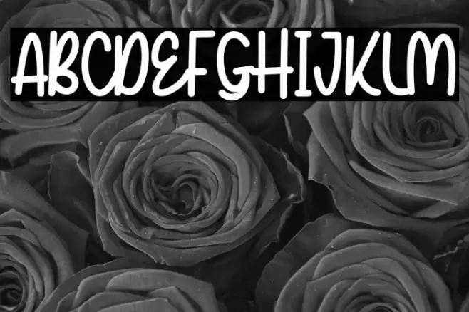 King of Monster Font examples