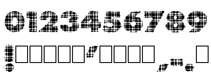 King of Scotland Font OTHER CHARS