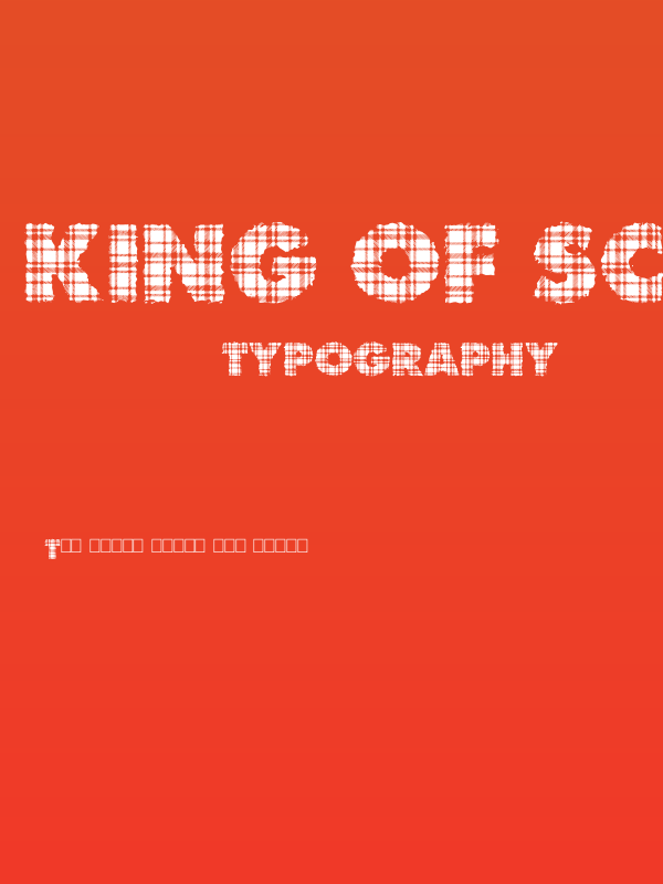 King of Scotland Poster