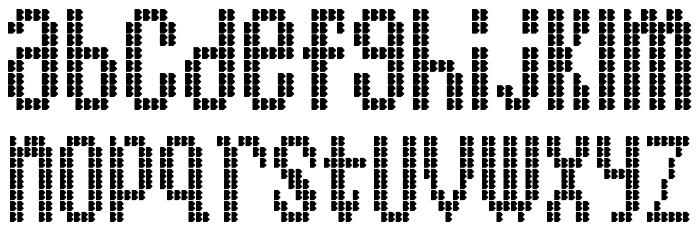 KingBus Font LOWERCASE