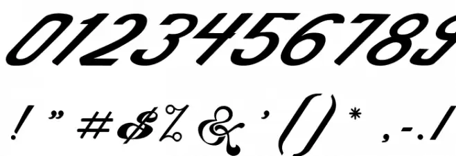 KingCityFreeFont Font OTHER CHARS