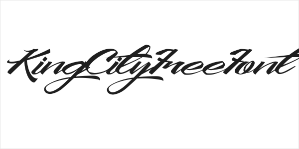 KingCityFreeFont Logo