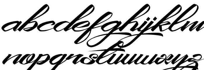 KingCityFreeFont Font LOWERCASE