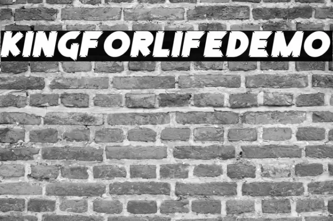 KingForLifeDemo Caratteri examples