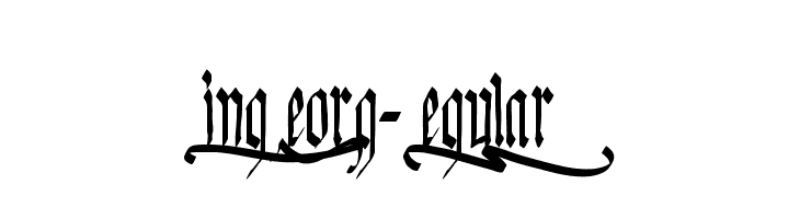 KingGeorg-Regular  Fuentes Gratis Descargar