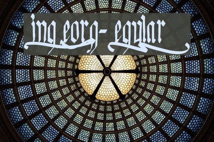 KingGeorg-Regular Font examples