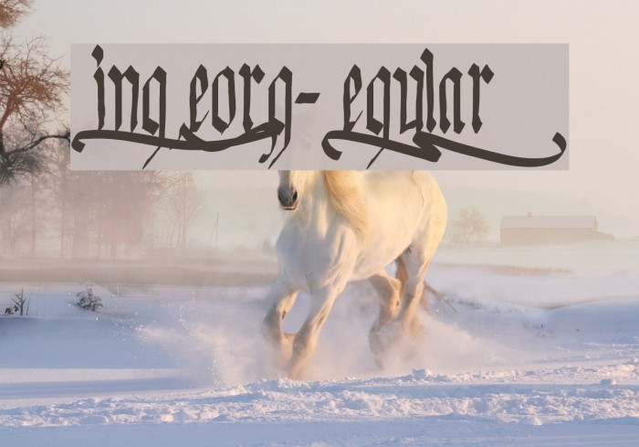 KingGeorg-Regular Font examples