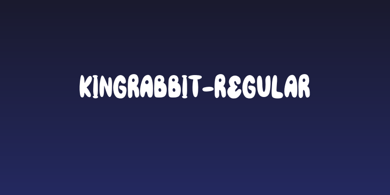 KingRabbit-Regular Social Header