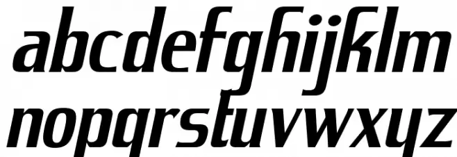 KingRichard-Italic خط أحرف صغيرة