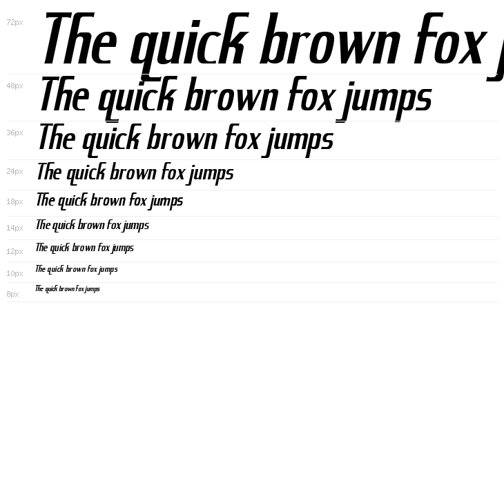 KingRichard-Italic Waterfall