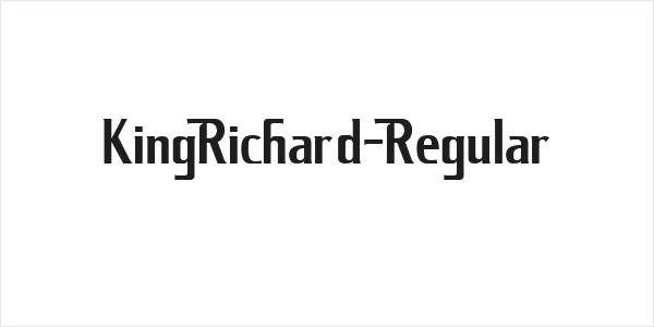 KingRichard-Regular Logo