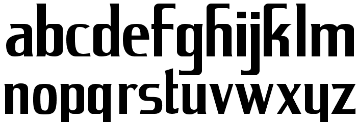 KingRichard-Regular Font LOWERCASE