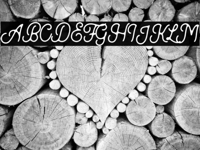 Kingbirds-Rough Font examples