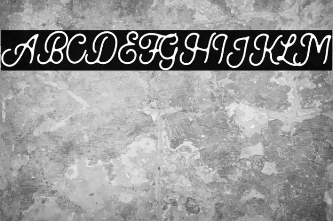 Kingbirds-Rough Font examples