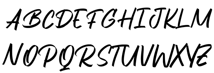 Kingdom Heaven Font UPPERCASE