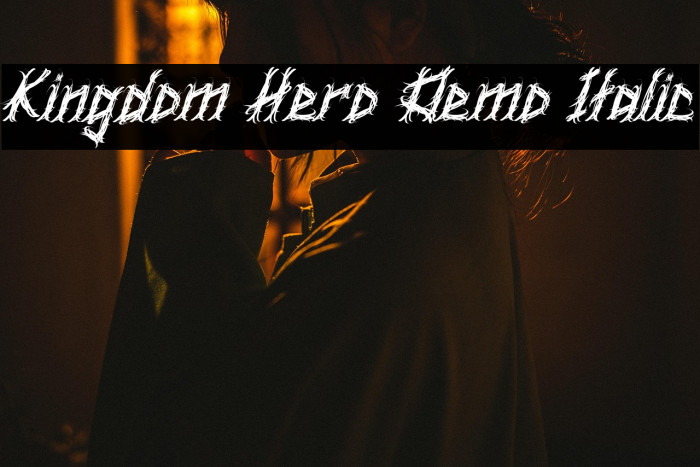 Kingdom Hero Demo Italic Example 1
