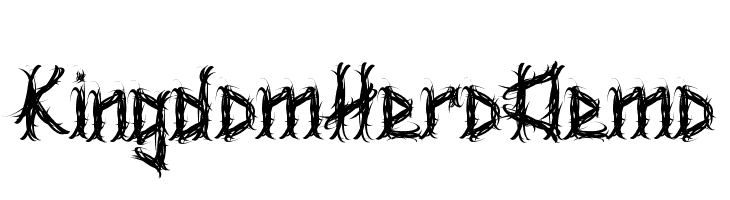 Kingdom Hero Demo  Free Fonts Download