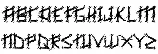Kingdom Hero Demo Schriftart Groß