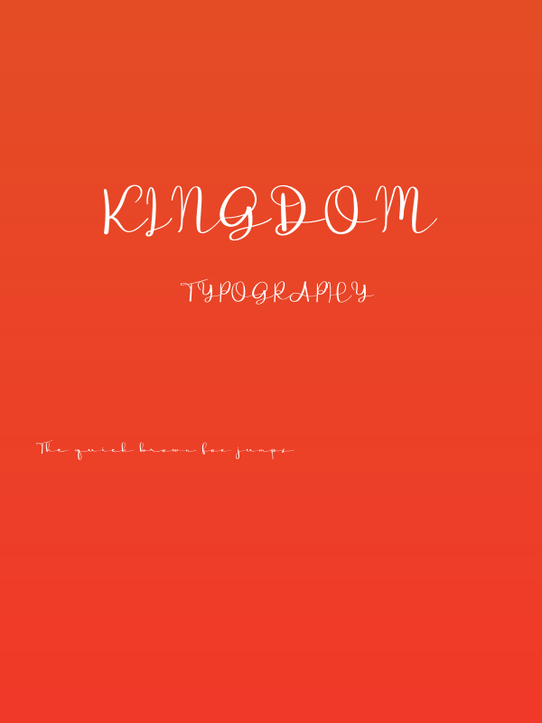 Kingdom Poster